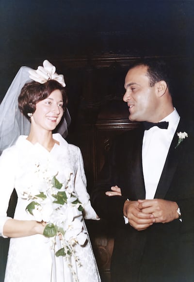 Magdi Yacoub with Marianne Boegel on their wedding day in Chicago in 1968. Photo: Yacoub family archive