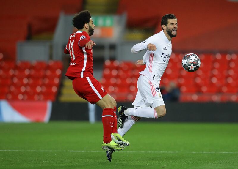 Nacho - 8. The 31-year-old fourth-choice centre back ensured any danger was dealt with quickly. He made a number of important clearances and used his experience to lead the defence. Reuters