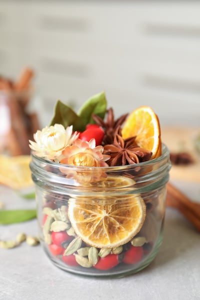 Oranges and limes make for aromatic potpourri. Getty Images