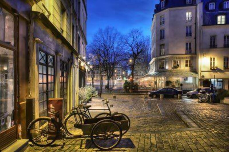 The fashionable Marais quarter of Paris is popular on weekends because, unlike the rest of the French capital, the shops are open on Sundays. Getty Images