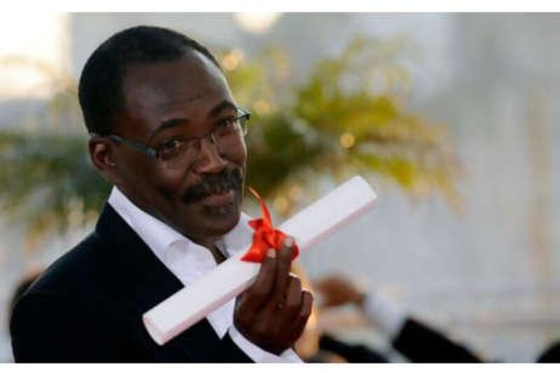 Mahamat-Saleh Haroun won the jury prize at the Cannes Film Festival in May.