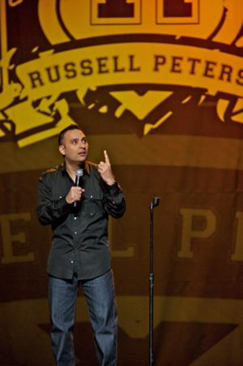 The Indo-Canadian comedian Russell Peters, described as "the superstar of Indian comedy", performed to a sell-out crowd in Mumbai last year.