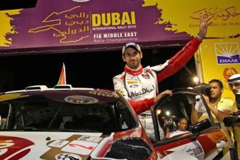 Sheikh Khalid Al Qassimi will be among five Emirate drivers to compete at the opening round of the Middle East Rally Championship (Merc) in Qatar on Friday.