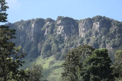 The Urugala mountains, where parts of Indiana Jones and the Temple of Doom were filmed. Photo: W15 Hanthana