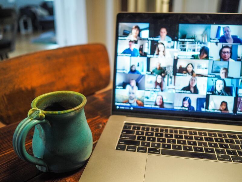 Feelings of anxiety during videoconferencing have been on the rise during the pandemic, along with the number of video calls people take part in. Unsplash 