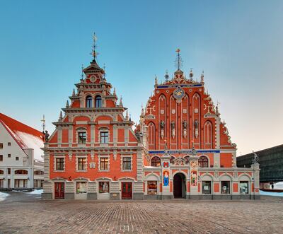 The House of Blackheads, Riga. Latvia Travel