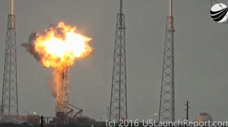 The SpaceX Falcon 9 rocket blew up days before its scheduled launch carrying a satellite Facebook had intended to use. Courtesy : SpaceX
