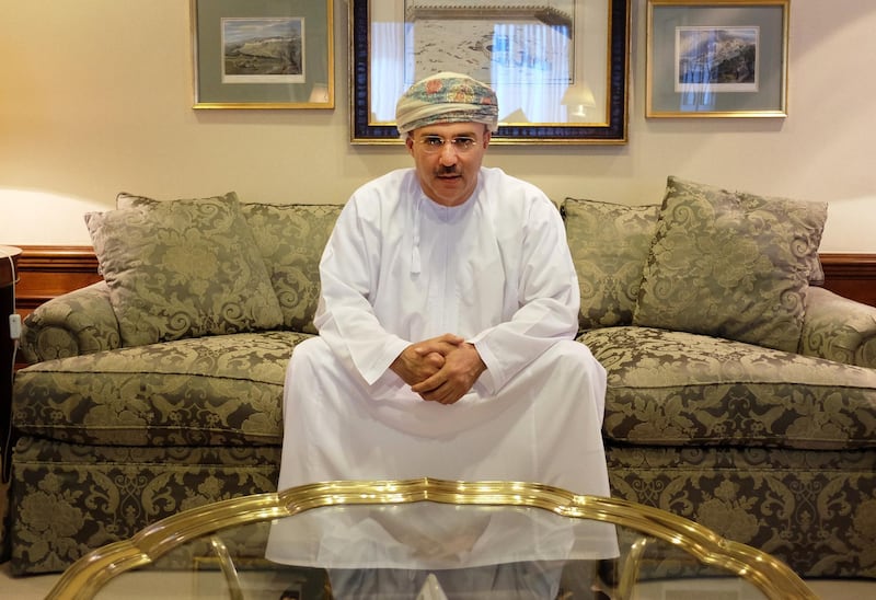 17/5/2016 - Manama, Bahrain - Mohammed Mahfoodh Al Ardhi (or Alardhi), Executive Chairman of Investcorp and Chairman of the National Bank of Oman poses in his company's offices in Manama on Tuesday, May 17, 2016. Mr. Alardhi is the author of the book Arabs Unseen, a select group of profiles on entrepreneurs from the Middle East. Photo by Phil Weymouth for The National.  // Image ID: 88094 //  Section: Business // For a six-part series of excerpts from the book 'Arabs Unseen.' // Editor: Rob MacKenzie *** Local Caption ***  DSCF8547.JPG