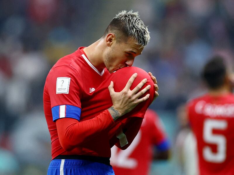 Juan Pablo Vargas – 5. Not his most memorable night defensively. However, he enjoyed five minutes in the spotlight as he momentarily put Costa Rica in the lead after tapping in from close range. Reuters