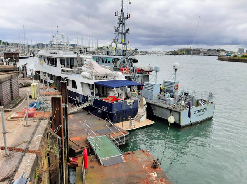 Two tonnes of cocaine were discovered on Jamaican-flagged yacht 'Kahu' in England.  NCA
