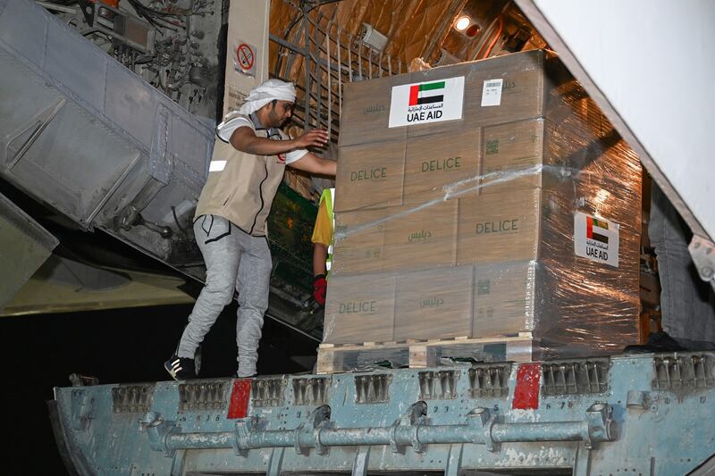 The UAE has delivered key support to Ukraine since the start of the Russian conflict. Photo: Wam