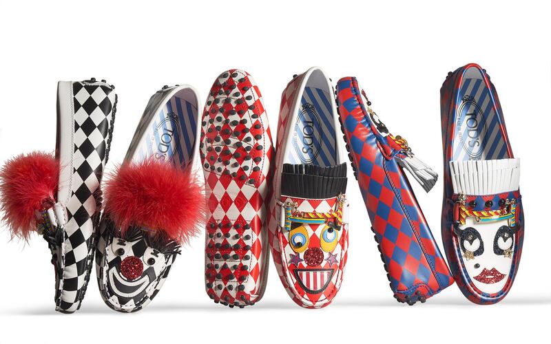 Limited-edition Circus collection by Tod's and Anna Della Russo