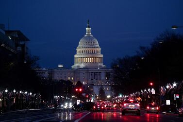 The US Capitol in Washington, DC, January 11, 2021. Getty Images/AFP 