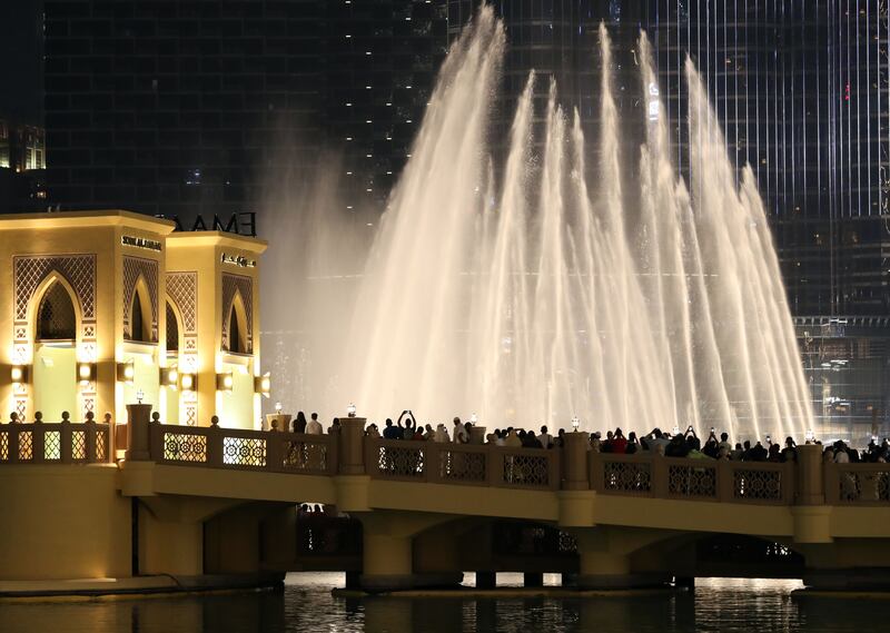 2. The Dubai Fountain.