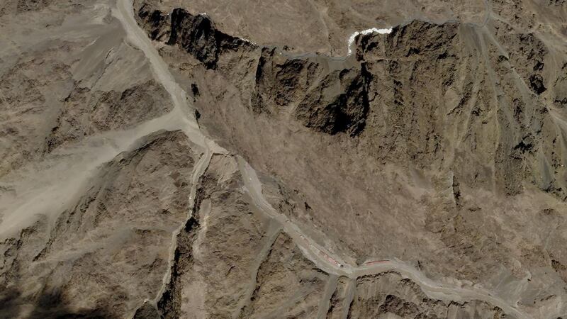 This handout satellite image taken on June 9, 2020, and release by 2020 Planet Labs, Inc. shows Galwan Valley, which lies between China's Tibet and India's Ladakh. Death is a real and constant danger for the hardy mountain soldiers on India's Himalayan border with China, but for 45 years -- until the June 15 deadly clash -- the killers have been the topography and the elements. - -----EDITORS NOTE --- RESTRICTED TO EDITORIAL USE - MANDATORY CREDIT "AFP PHOTO / 2020 PLANET LABS, INC." - NO MARKETING - NO ADVERTISING CAMPAIGNS - DISTRIBUTED AS A SERVICE TO CLIENTS  - NO ARCHIVE
To go with 'India-China-conflict, FOCUS' by Aishwarya KUMAR
 / AFP / 2020 PLANET LABS, INC. / - / -----EDITORS NOTE --- RESTRICTED TO EDITORIAL USE - MANDATORY CREDIT "AFP PHOTO / 2020 PLANET LABS, INC." - NO MARKETING - NO ADVERTISING CAMPAIGNS - DISTRIBUTED AS A SERVICE TO CLIENTS  - NO ARCHIVE
To go with 'India-China-conflict, FOCUS' by Aishwarya KUMAR
