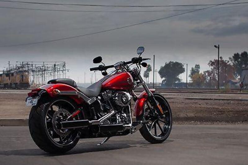 The new Harley Davidson Breakout.

Photo courtesy Harley Davidson