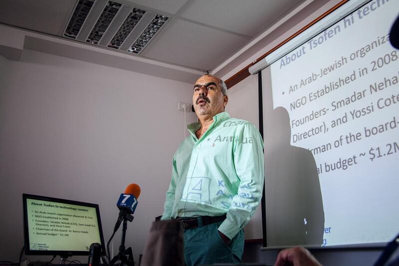 Arab-Israeli economist Sami Saadi co-founded Tsofen. Andrea DiCenzo for The National