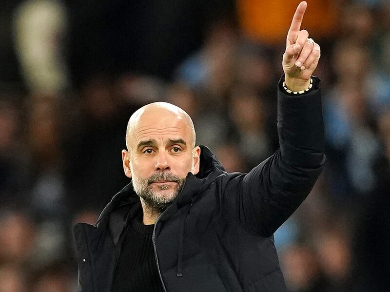 Pep Guardiola's Manchester City remain on target for a repeat of last season's treble after beating Newcastle in the FA Cup on Saturday. PA