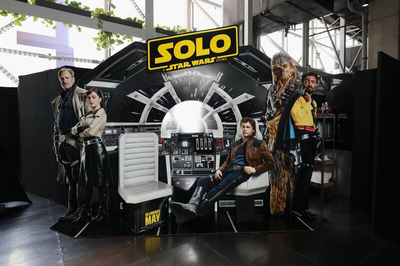 LONDON, ENGLAND - MAY 23:  General atmosphere at the special BFI screening of 'Solo: A Star Wars Story' to celebrate the film's BFI Film Academy trainees at BFI Southbank on May 23, 2018 in London, England.  (Photo by Tim P. Whitby/Tim P. Whitby/Getty Images for Disney)