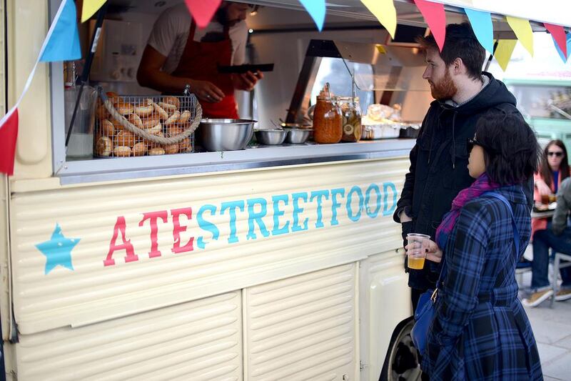 ATE Street Food specialise in slow-cooked meat sliders. Courtesy of ATE Street