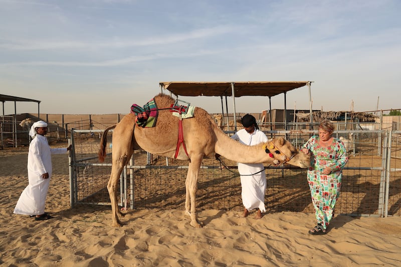 Musch plans to live the Bedouin life in the desert for ever