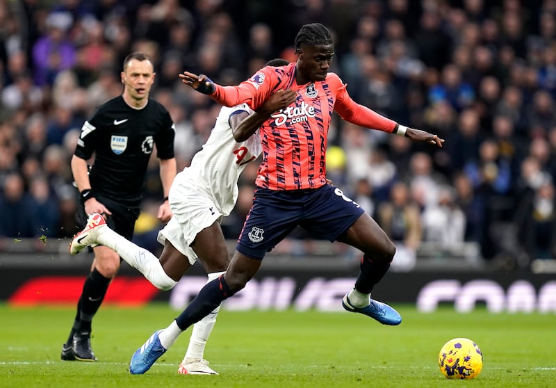 A disciplined performance from Onana after he was tasked to sit just ahead of the Toffees’ backline due to Gueye’s early substitution. Vital sliding tackle to stop Son from kickstarting a Spurs counterattack midway through the second half. PA