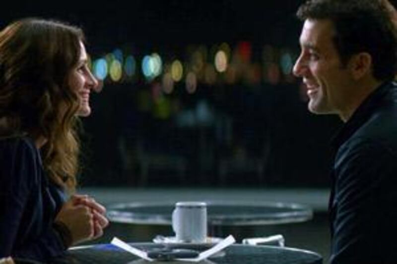 Julia Roberts and Clive Owen star in Duplicity.