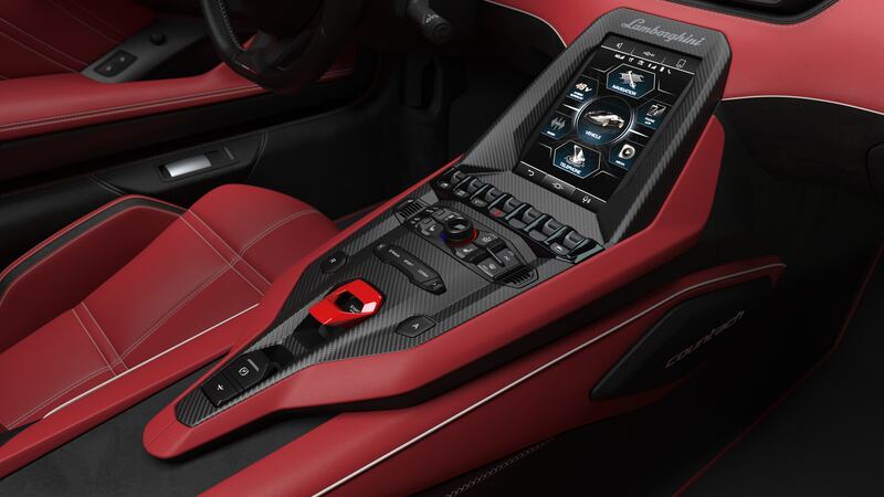 Despite its historic inspiration, Lamborghini is billing the Countach LPI 800-4 as a future automotive screensaver for the 21st century