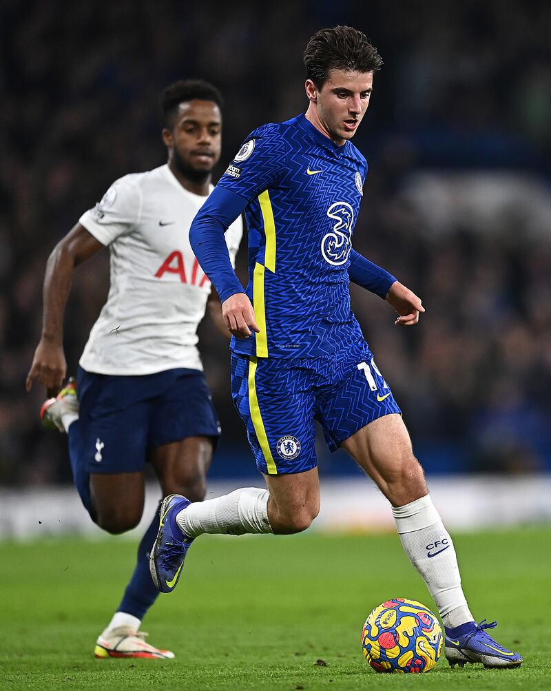 =6) Mason Mount (Chelsea) Six assists in 22 games. Getty