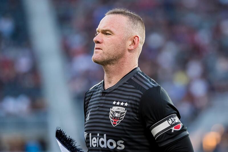 FILE PHOTO: Aug 4, 2019; Washington, DC, USA; D.C. United forward Wayne Rooney looks on before the game against the Philadelphia Union at Audi Field. Mandatory Credit: Scott Taetsch-USA TODAY Sports/File Photo