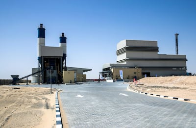 Abu Dhabi, United Arab Emirates, March 29, 2021.   Tadweer’s medical incineration site which has been receiving much more waste over the past year due to Covid-19. 
Victor Besa/The National
Section:  NA
Reporter:  Haneen Dajani