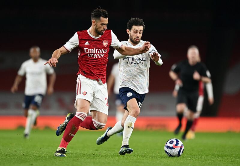 Pablo Mari 7 – Preferred to Luiz and Gabriel alongside Holding, he started slowly but recovered to put in an accomplished performance. Good distribution, and kept City quiet after a dicey opening 25 minutes.  Reuters