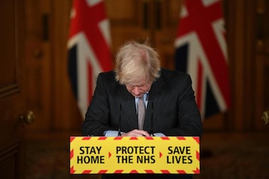 "It’s hard to compute the sorrow contained in that grim statistic." said British Prime Minster Boris Johnson. AFP