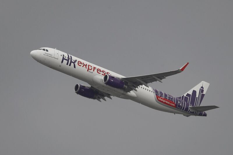 An Airbus A321-200  passenger plane of low-cost airline Hong Kong Express Airways takes off at the Hong Kong Airport, China March 27, 2019. REUTERS/Tyrone Siu