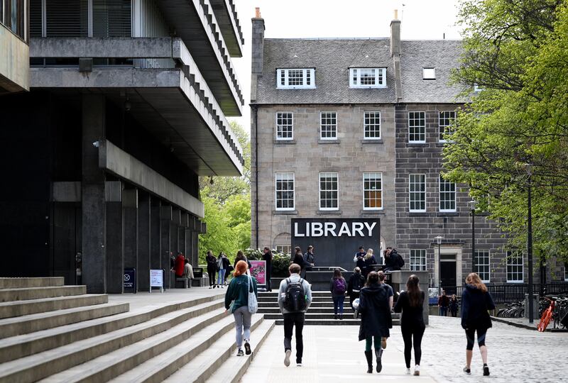 Students at Edinburgh University have been told their dissertations may not be marked amid a strike by lecturers. PA