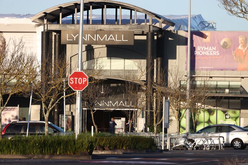 Armed police guard Lynn Mall the morning after the attack. Getty Images