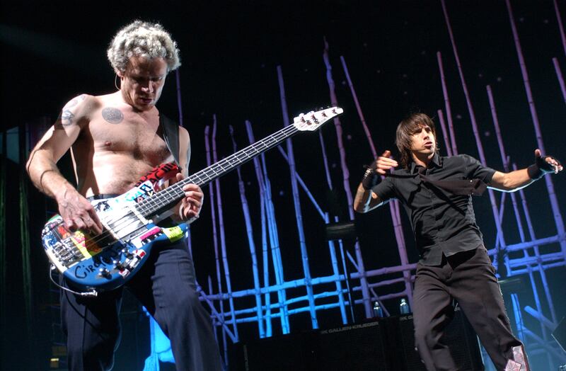  The Red Hot Chili Peppers went back to basics with the funky 'Can't Stop'. Getty Images