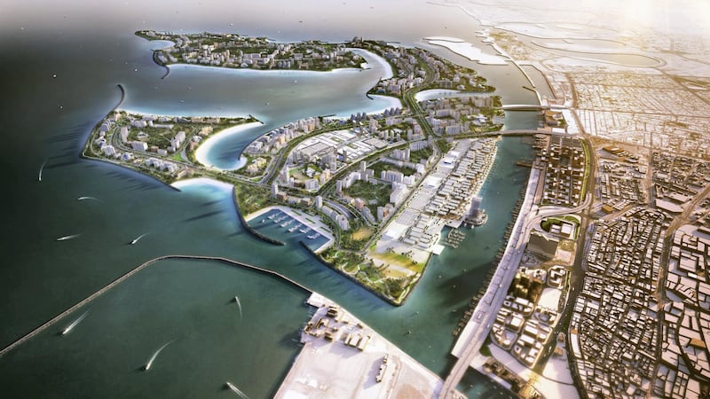 Deira Island master plan. Courtesy Nakheel