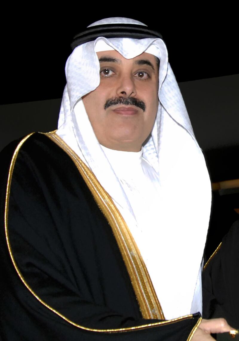 An undated file picture shows one of Saudi Arabia wealthiest businessmen Maan al-Sanea in Riyadh. The Saudi Kingdom has been rocked by a lawsuit charging Sanea, with stealing 10 billion dollars from his wife's family over four years. Saudi newspapers on July 18, 2009, splashed reports that the prominent Algosaibi business group had filed a lawsuit in a New York court accusing billionaire Sanea of using a workers remittance unit to hide the skimming of huge sums from unauthorised foreign exchange deals with banks. In the biggest scandal to erupt publicly in the Gulf in the wake of the  global financial meltdown, Sanea is accused of having used inflated spreads on short-term foreign exchange transactions from the unit to swindle Ahmed Hamad Algosaibi Brothers Co, or AHAB, according to documents filed in New York's state supreme court. AFP PHOTO/MIDO AHMED