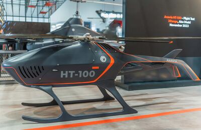 The HT-100. The new helicopters will be built by Anavia in Switzerland. Photo: Edge