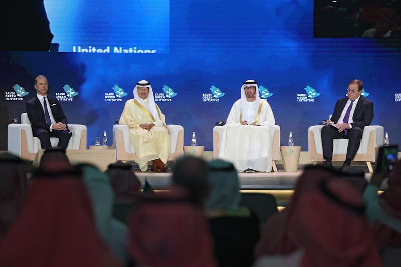 Dr Sultan Al Jaber said during a panel discussion at the Saudi Green Initiative forum on Saturday, October 23, that "the world has sleepwalked into a supply crunch". AFP