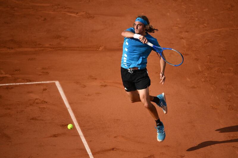 Stefanos Tsitsipas. The rising star of men's tennis added a win over Nadal on clay to his list of accomplishments in May. The Greek triumphed 6-4, 2-6, 6-3 in their semi-final match. AFP