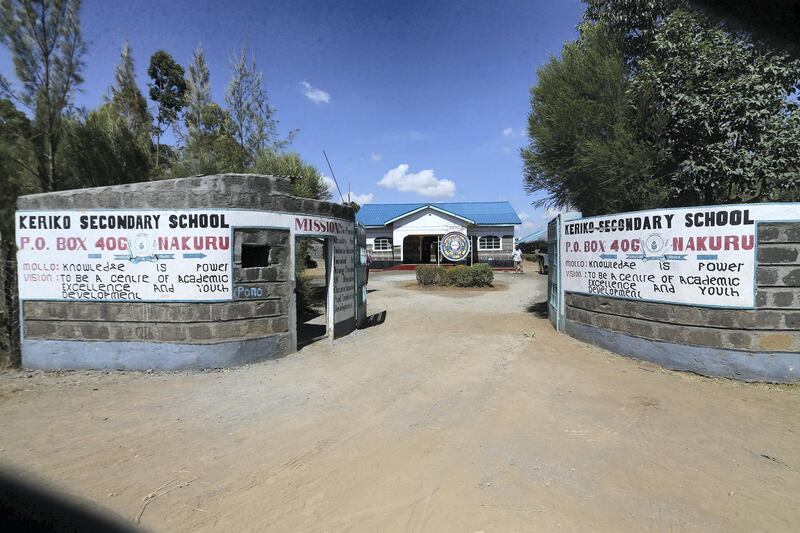 Keriko Mixed Day Secondary School in Pwani Village of Njoro,  Nakuru County,  located 185 km from the capital city of Nairobi in Kenya on the 30th March 2019. Photo/Fredrick Omondi/Kenya