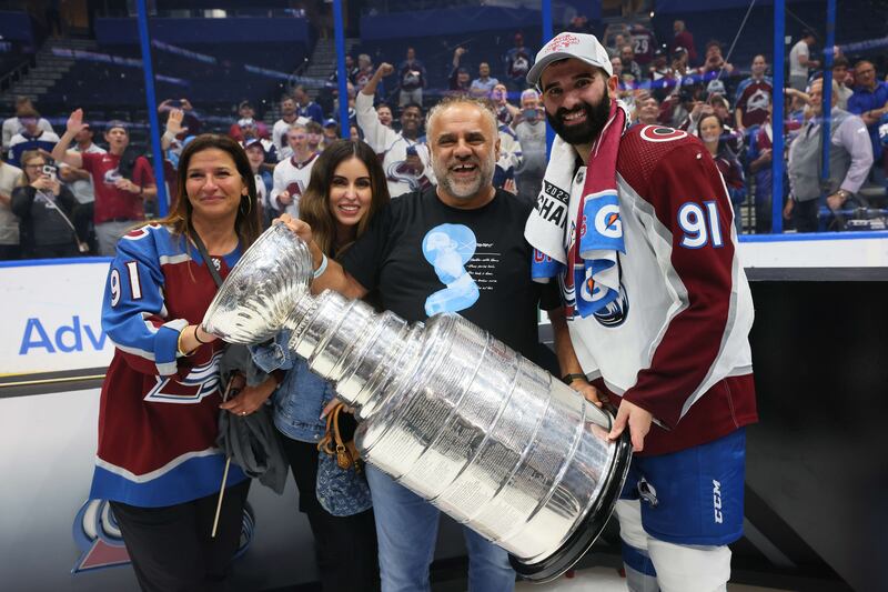 Kadri grew up in London, Ontario, and began playing hockey at age 2. AFP