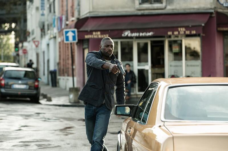 Idris Elba as CIA agent Sean Briar in Bastille Day. Jessica Forde