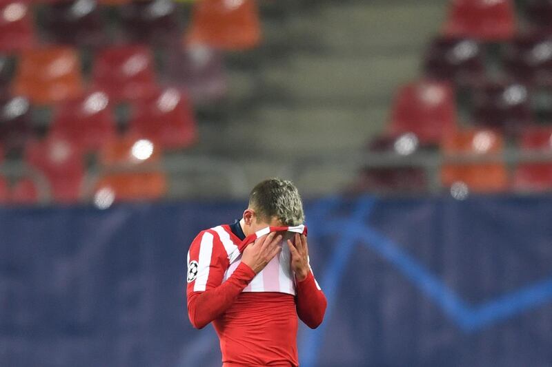 Angel Correa - 6, Was very willing to sacrifice himself to help his team defensively, but sometimes did it too much. AFP
