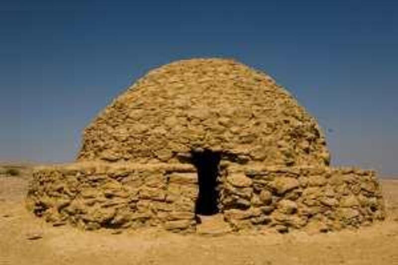 Al Ain - February 16, 2010:  The Hafeet Tombs which have yet to open to the public. Lauren Lancaster / The National
