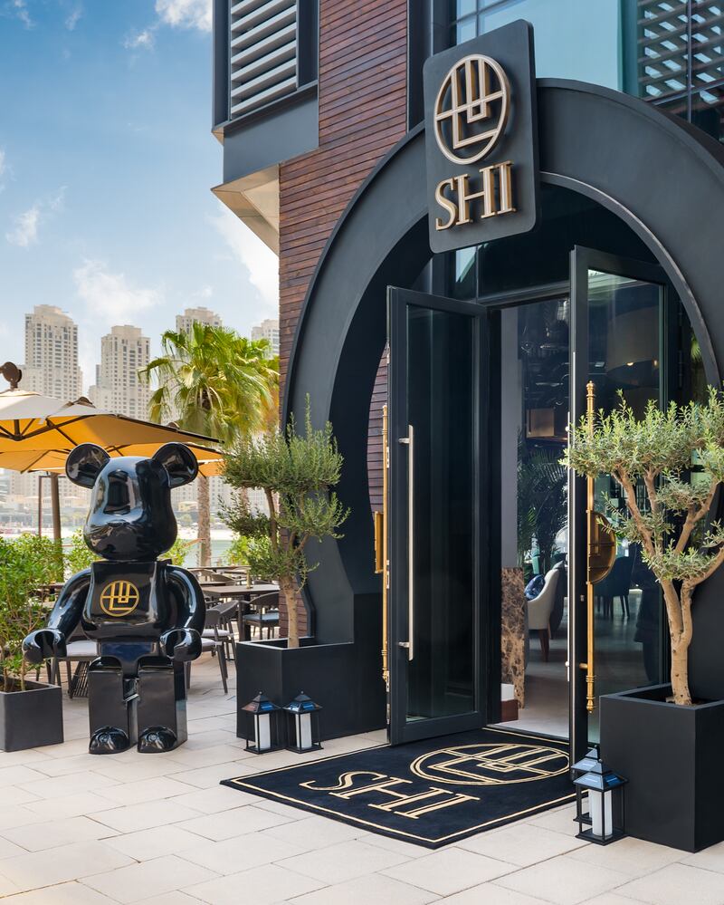 Shi is located on Bluewaters Island, Dubai.