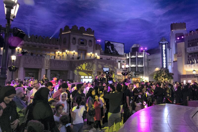 ABU DHABI, UNITED ARAB EMIRATES - JULY 24, 2018. 

Guests invited to experience Warner Bros World Abu Dhabi a day before it's official opening.

Almost 15,000 tickets for Warner Bros World Abu Dhabi have been sold ahead of opening to the public on Wednesday.


(Photo by Reem Mohammed/The National)

Reporter: 
Section: NA + AL