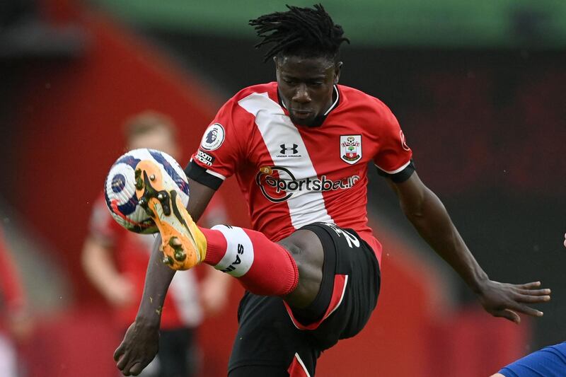 Mohammed Salisu - 7: In at centre-half as Saints were forced to reshuffle defensive line-up and looked solid enough, helping keep Abraham very quiet. Caught in possession after break that sent Chelsea off on dangerous counter but also made a few important blocks and showed great composure when called upon. AFP